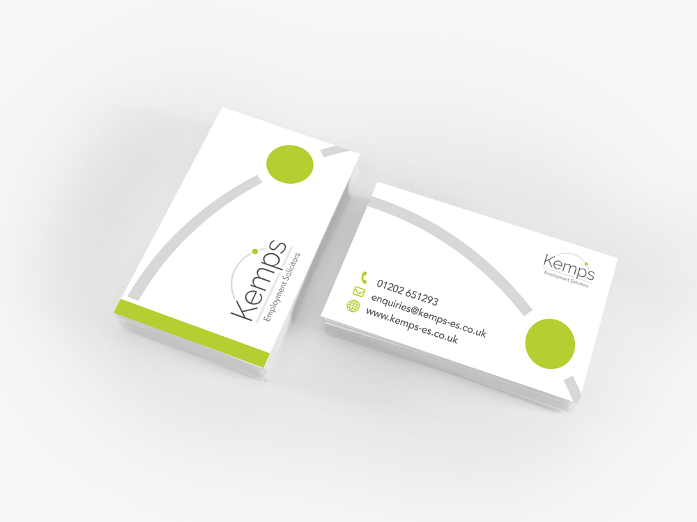 Kemps solicitors business cards 1