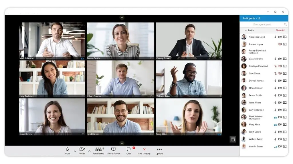 VoIPOffice Video Meetings 3 Meeting video 1024x574 1